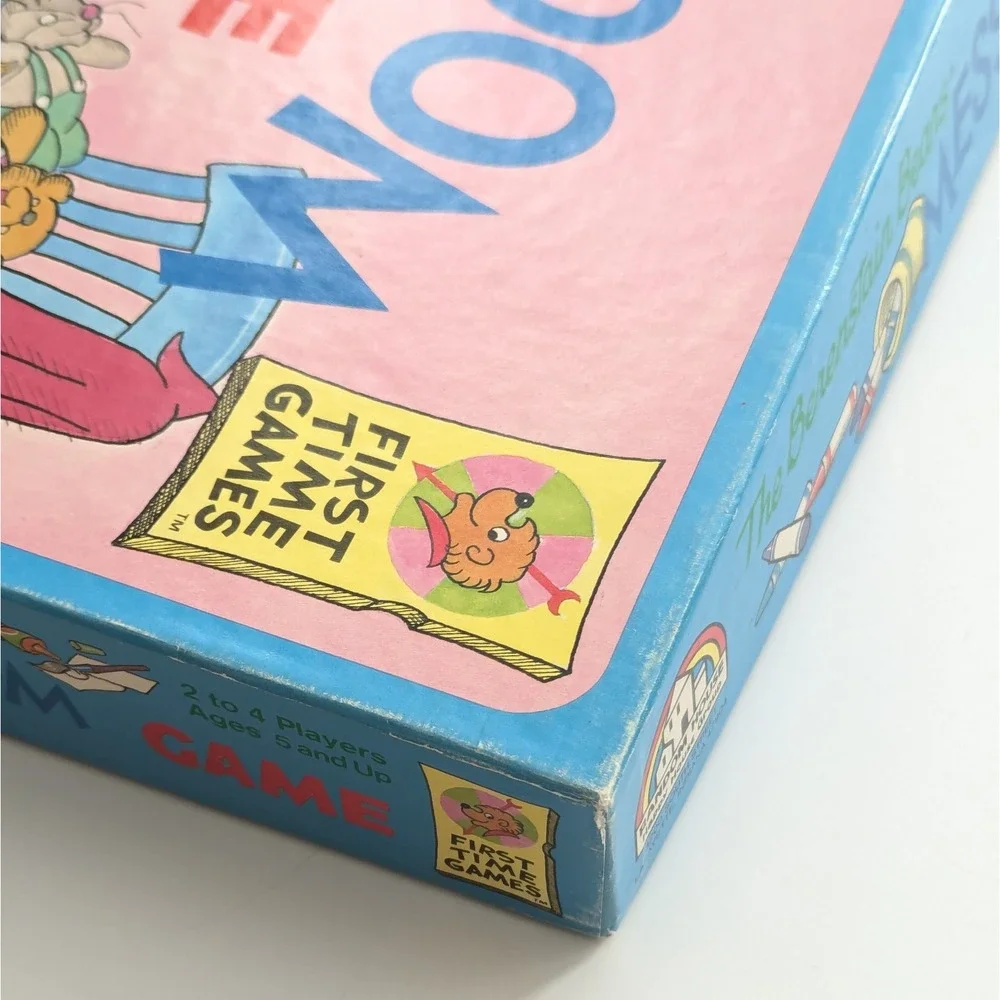 Berenstain Bears Messy Room Board Game 1989 Complete Vintage Puzzle Game EUC!